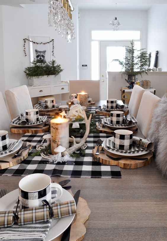 25 Cozy Buffalo Check Christmas Decor Ideas DigsDigs