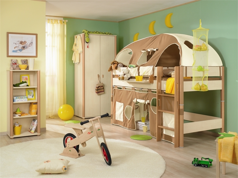 kids bedroom  ܡ Funny-Play-beds-for-