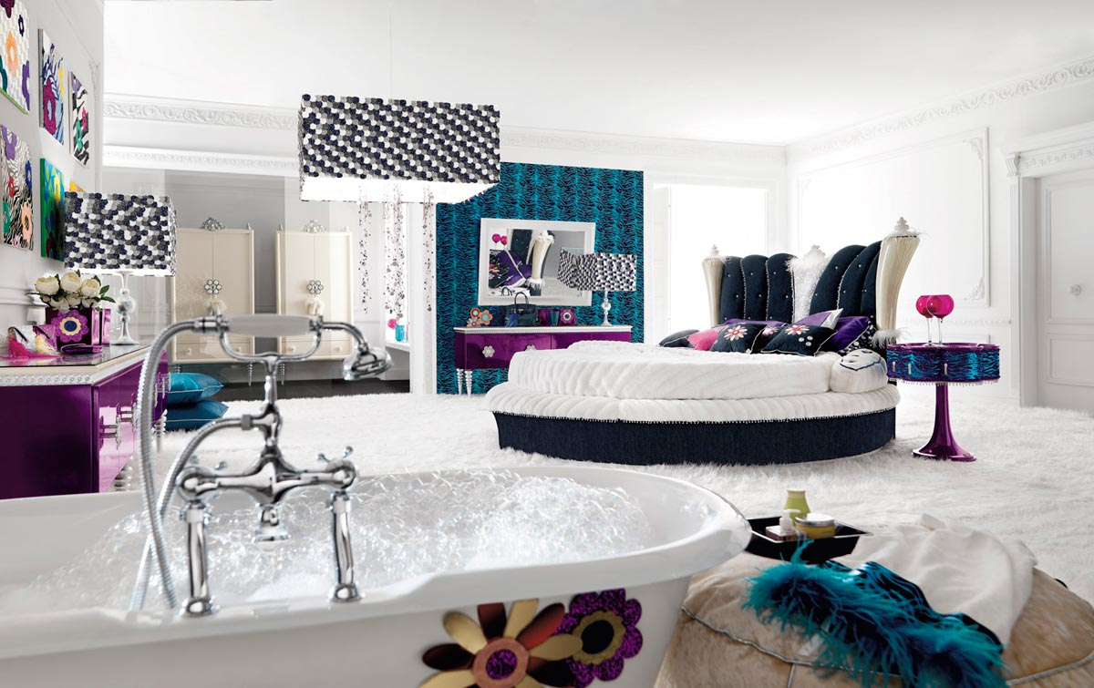 Glamour Bedroom Design     Pop by Altamoda   DigsDigs