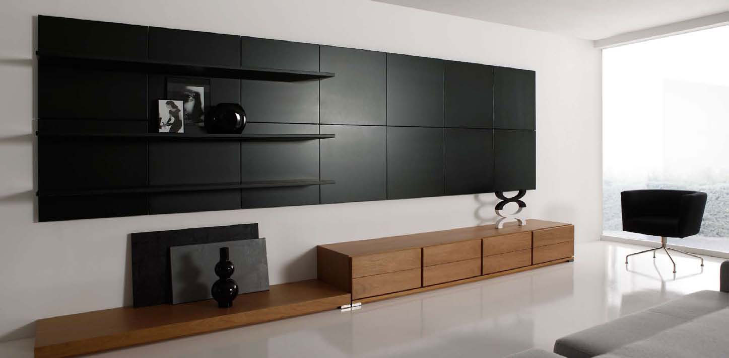 Black Living Room Design Ideas