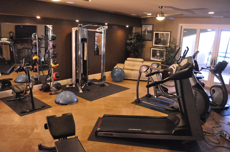 58 Well Equipped Home Gym Design Ideas | DigsDigs