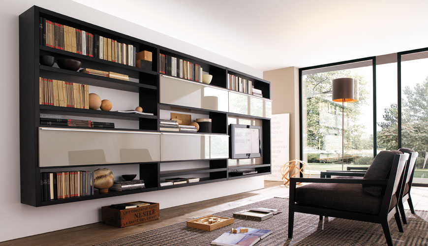 storage for living room modern