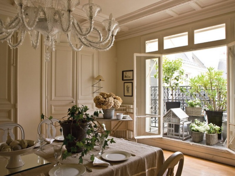 french style dining room decor