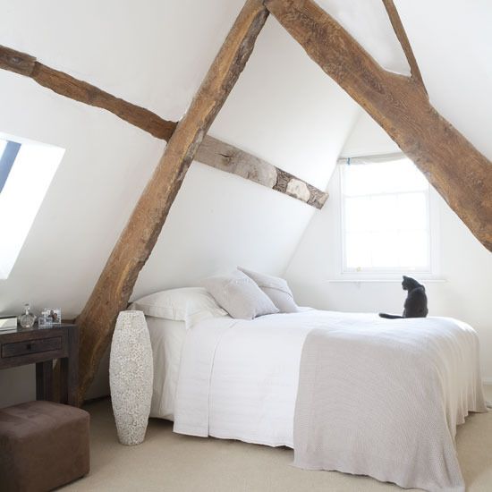 Chic Bedroom Designs With Exposed Wooden Beams 26 Digsdigs