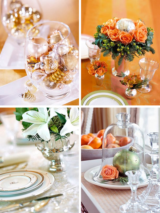 50 Great & Easy Christmas Centerpiece Ideas  DigsDigs