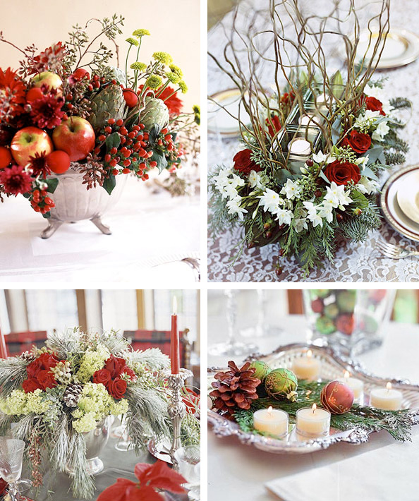 50 Great & Easy Christmas Centerpiece Ideas  DigsDigs