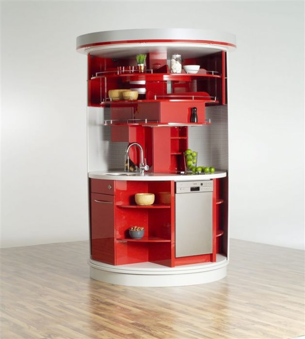 10 Compact Kitchen Designs for Very Small Spaces