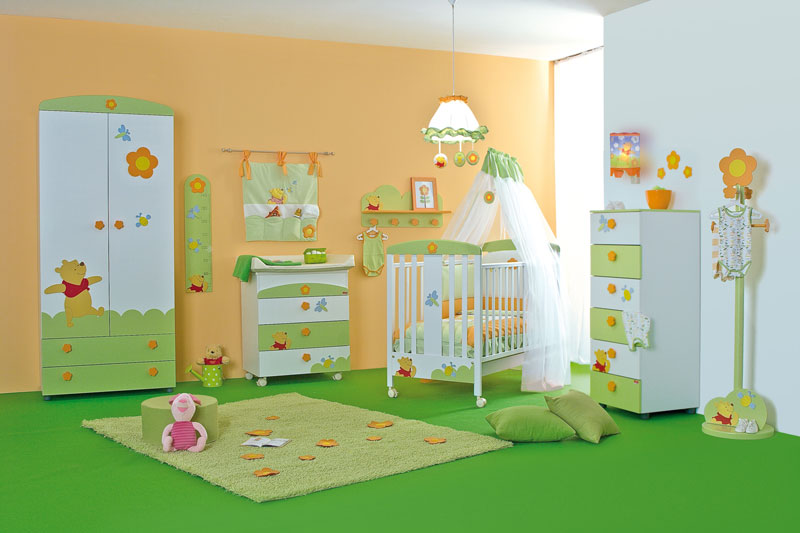 kids bedroom  ܡ cool-baby-nursery-ro