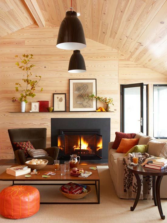 29 Cozy And Inviting Fall Living Room Décor Ideas - DigsDigs