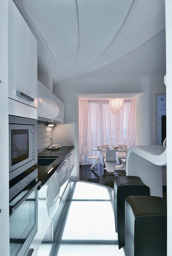 Futuristic Apartment Interior