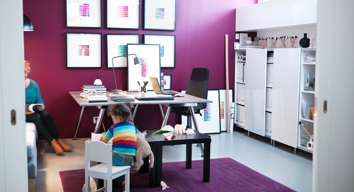IKEA Home Office Decorating Ideas