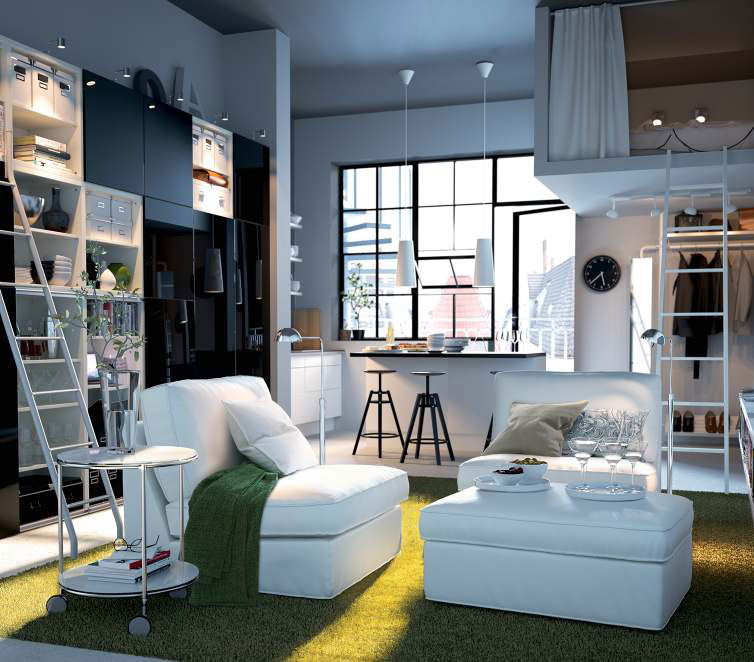 IKEA Living Room Design Ideas 2012 DigsDigs