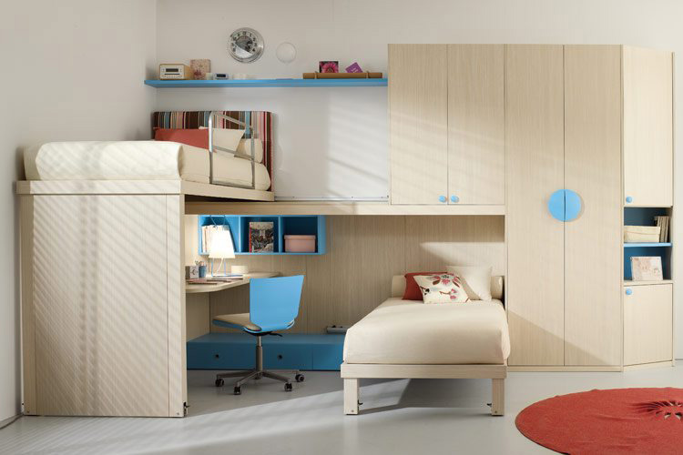 Kids Loft Double Beds by TumideiSPA