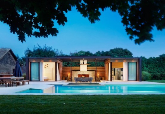 Luxurious Indoor And Outdoor Oasis Pool House By Icrave