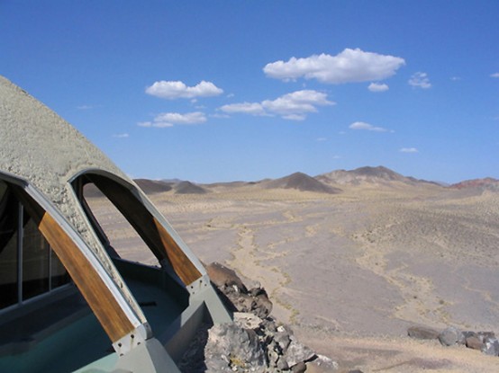 Modernist Volcano House