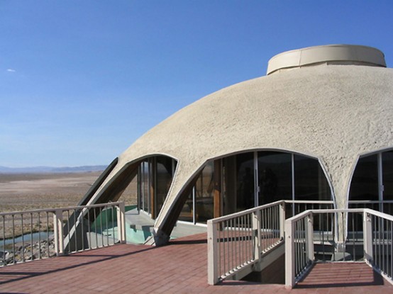 Modernist Volcano House