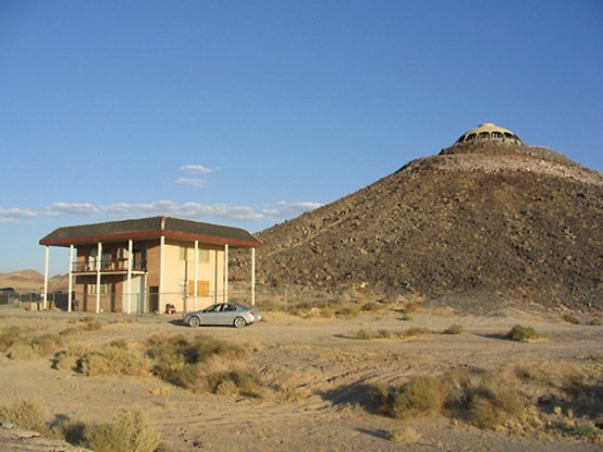 Modernist Volcano House