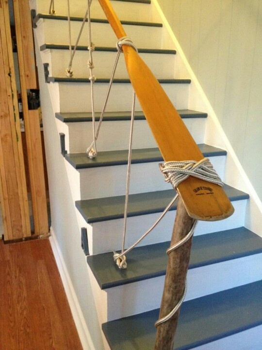 20 Nautical-Inspired Staircases For Beach Homes And Not Only - DigsDigs