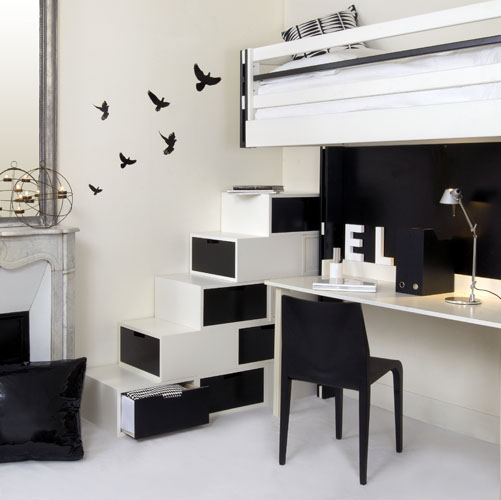 Black and White Furniture Ideas