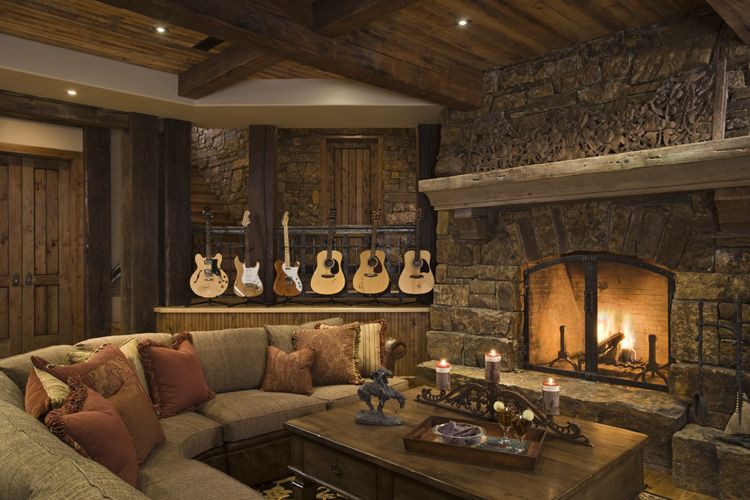 Rustic Living Room Design Ideas