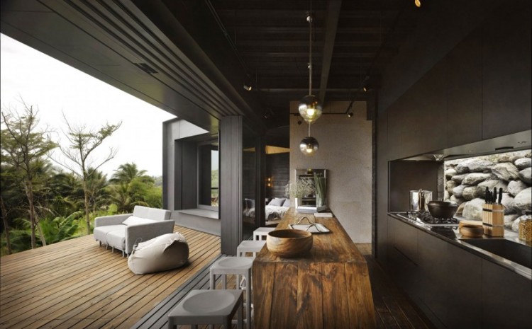 Seaside Taiwanese Home With Local Organic Elements