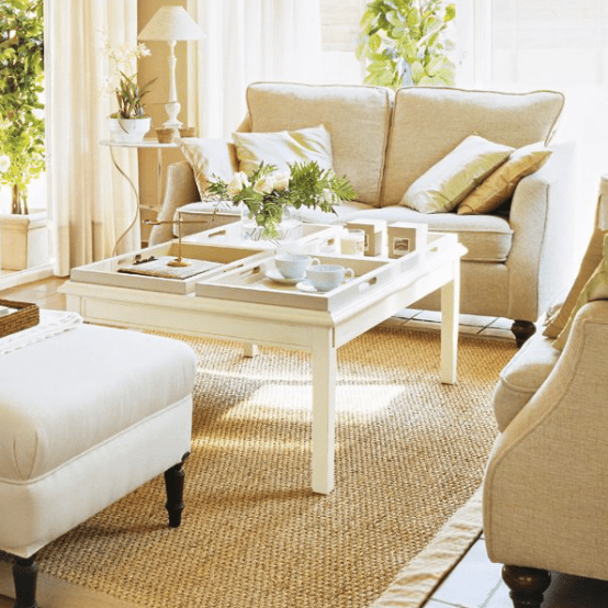 26 Stylish And Practical Coffee Table Decor Ideas - DigsDigs