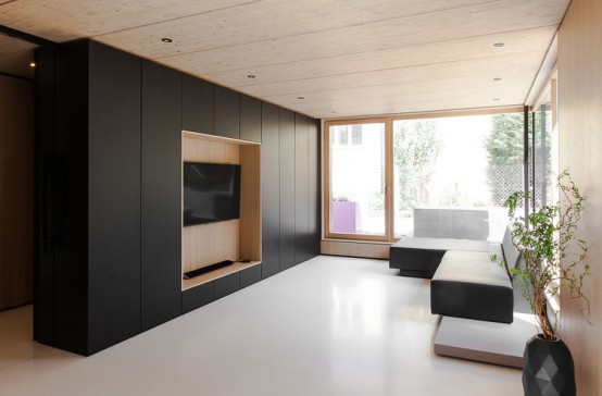 Stylish Minimalist Hjouse B With Smart Design And Timber Decor