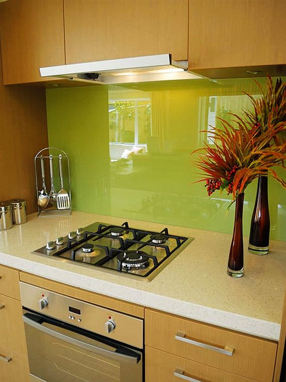 28 Trendy Minimalist Solid Glass Kitchen Backsplashes Digsdigs