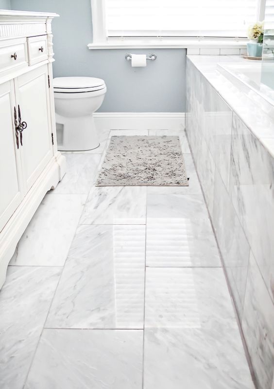 50 Cool Bathroom Floor Tiles Ideas You Should Try - DigsDigs
