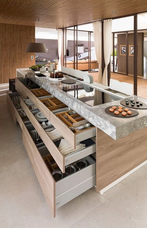 Kitchen island storage ideas: 10 ways to create a neat space