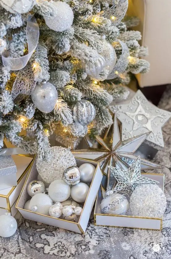 Silver Christmas Decorating Ideas – All About Christmas