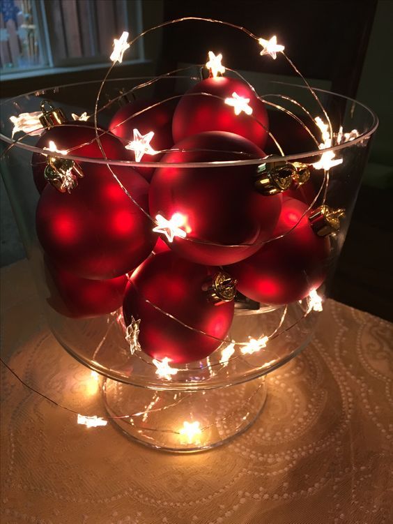 Creative decorations with christmas balls To try this year