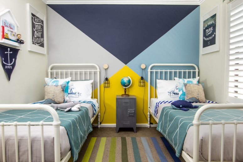 twin beds little boys bedroom ideas