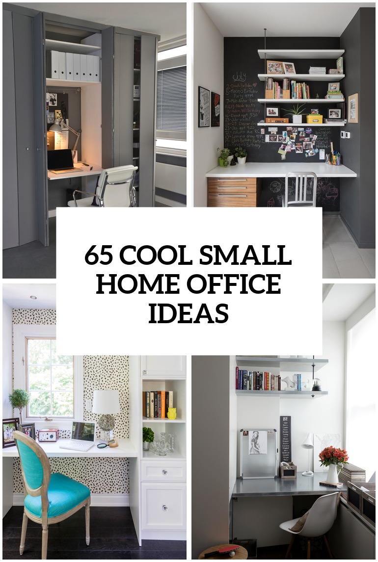 Small Space Home Design Ideas : 37 Inspiring Small Office Ideas For ...