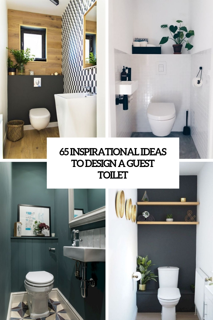 Voorzichtig Heiligdom Augment 65 Inspirational Ideas To Design A Guest Toilet - DigsDigs