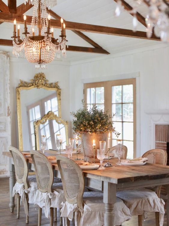 rustic country dining room ideas