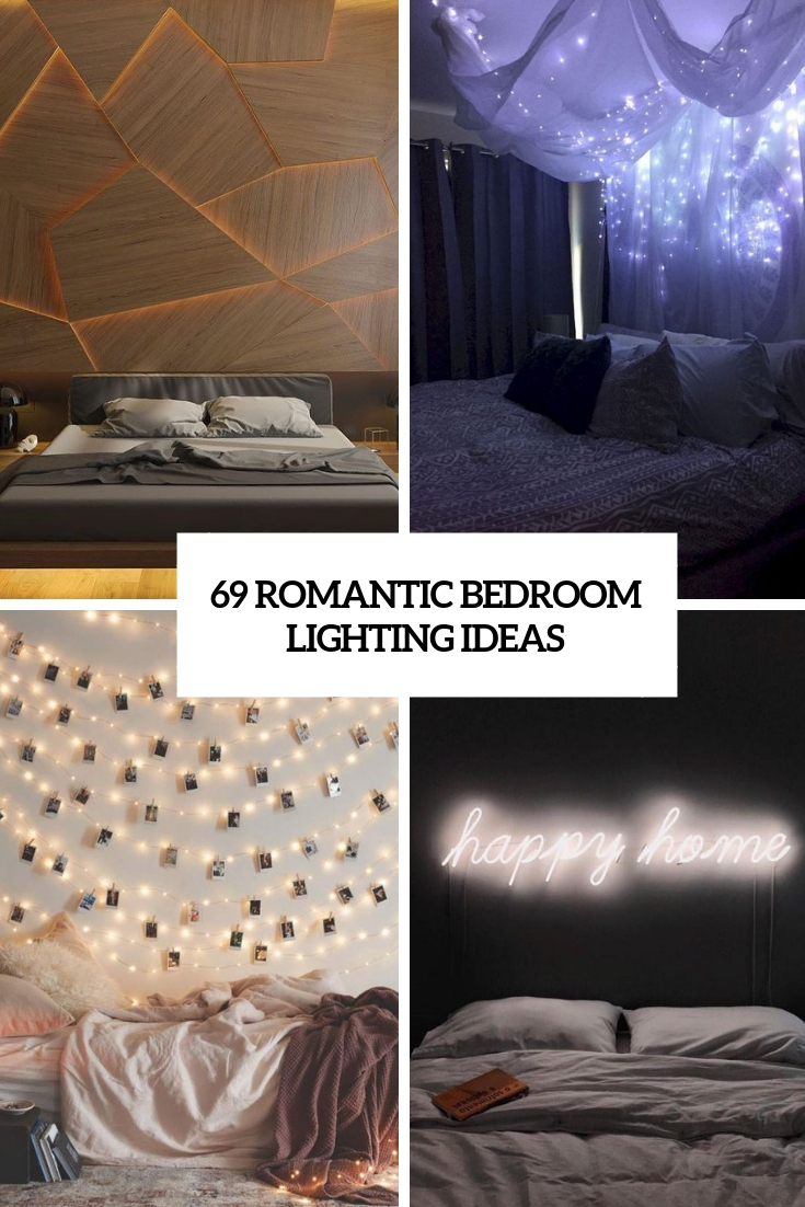 lovers romantic bedroom lighting
