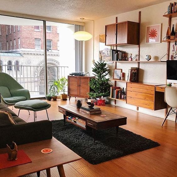90 Stylish Mid-Century Living Room Design Ideas - DigsDigs