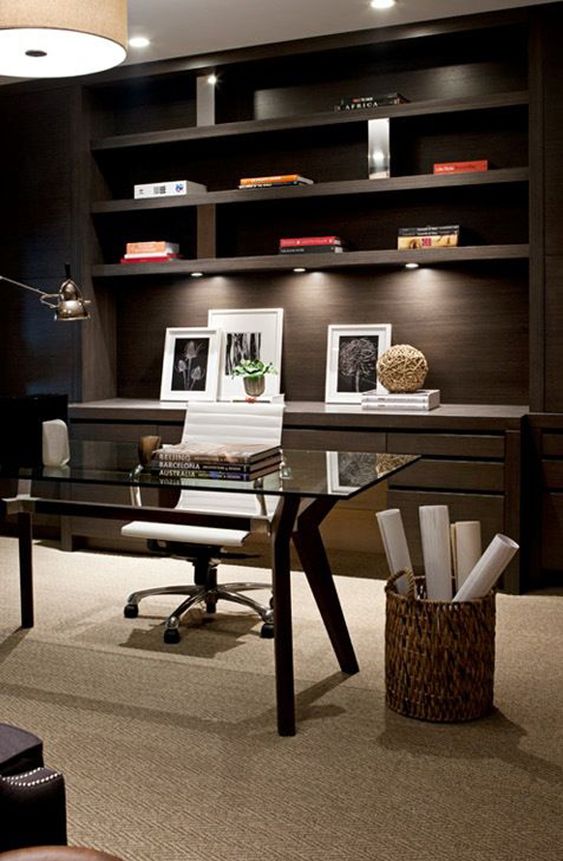 40 Cool And Masculine Home Office Ideas For Men