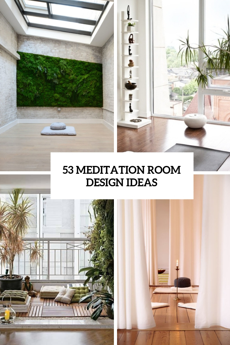 53 Meditation Room Decor Ideas - DigsDigs