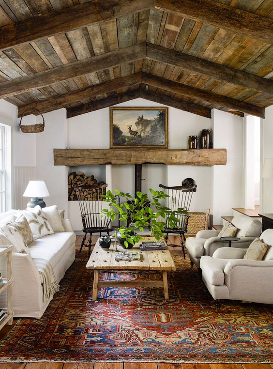 75 Cozy And Inviting Barn Living Rooms - DigsDigs