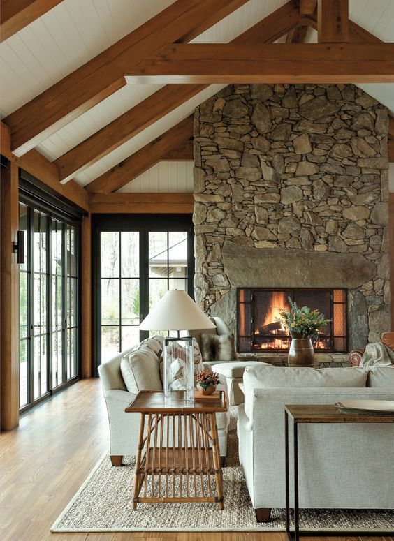 75 Cozy And Inviting Barn Living Rooms - DigsDigs