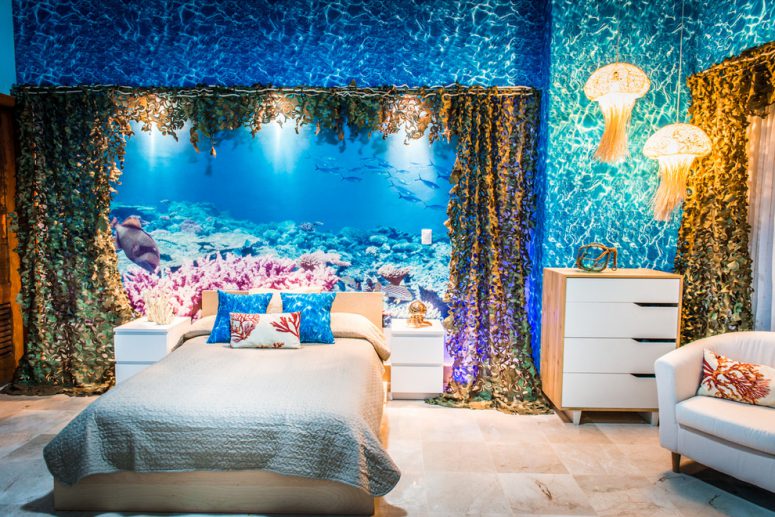 Under The Sea Themed Living Room