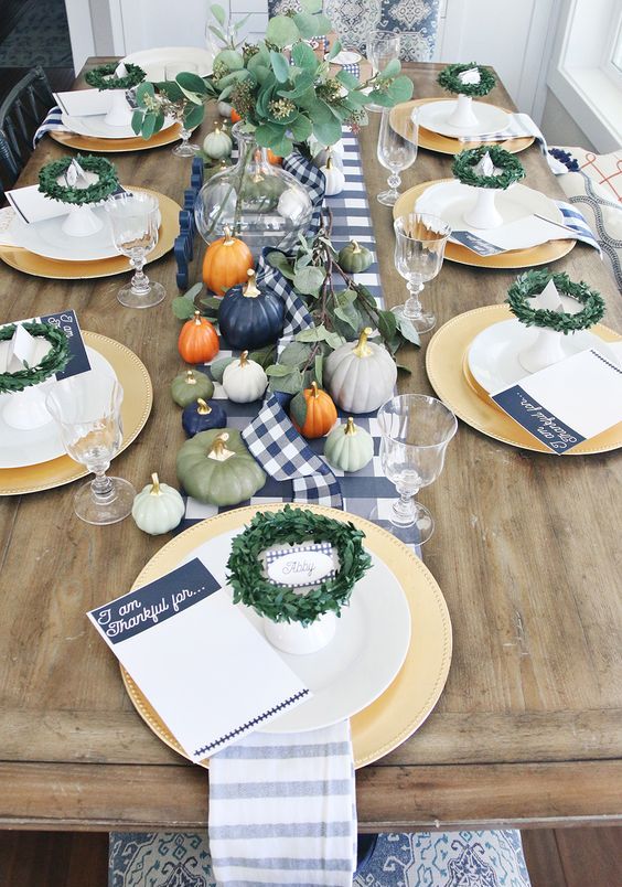 70+ Thanksgiving Table Setting Ideas