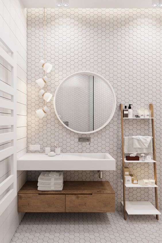 67 Relaxing Scandinavian Bathroom Designs - DigsDigs