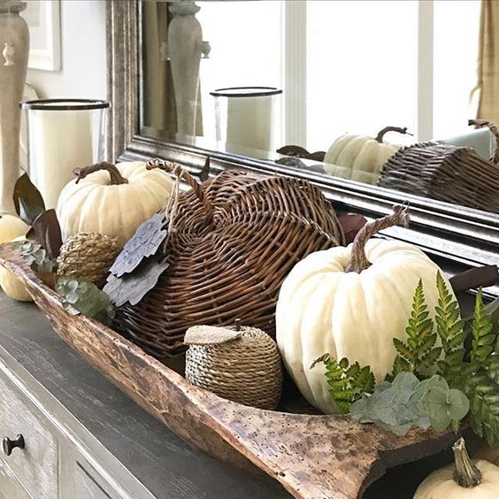 Decorating A Dough Bowl  Ways To Decorate For Fall