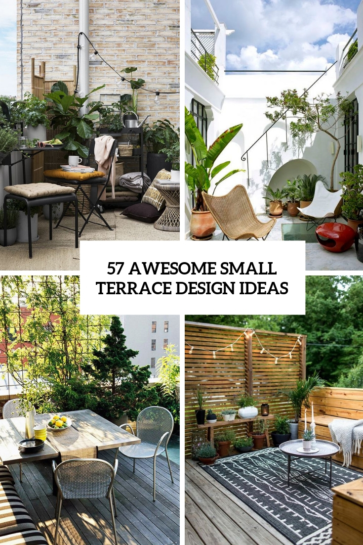 57 Awesome Small Terrace Design Ideas DigsDigs