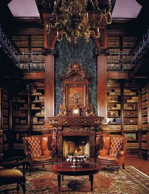 Victorian Library Room