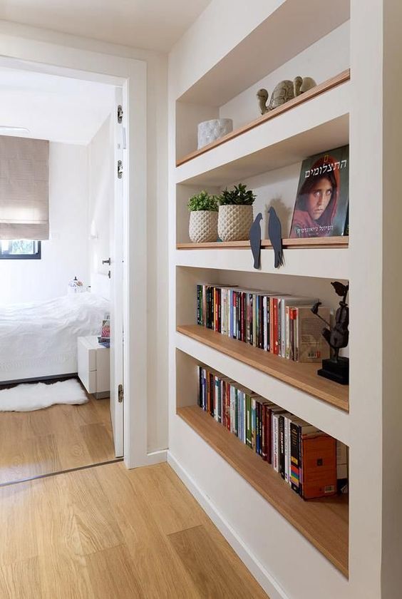 53 Built-In Bookshelves Ideas For Your Home - DigsDigs