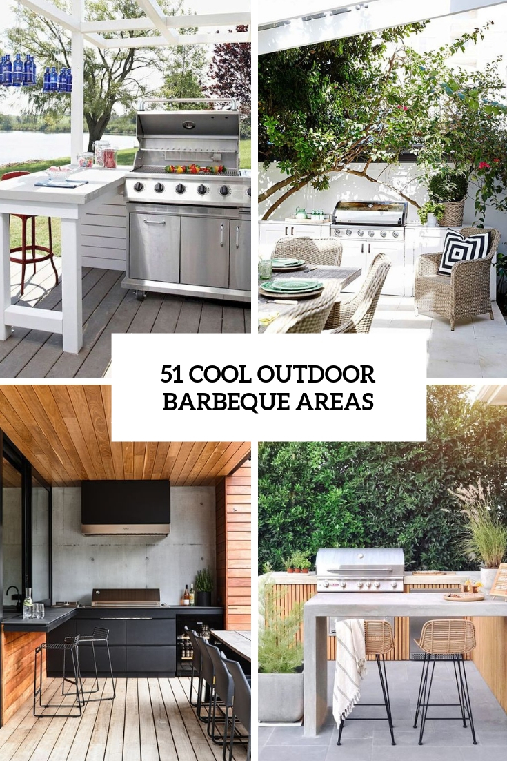 51 Cool Outdoor Barbeque Areas - DigsDigs